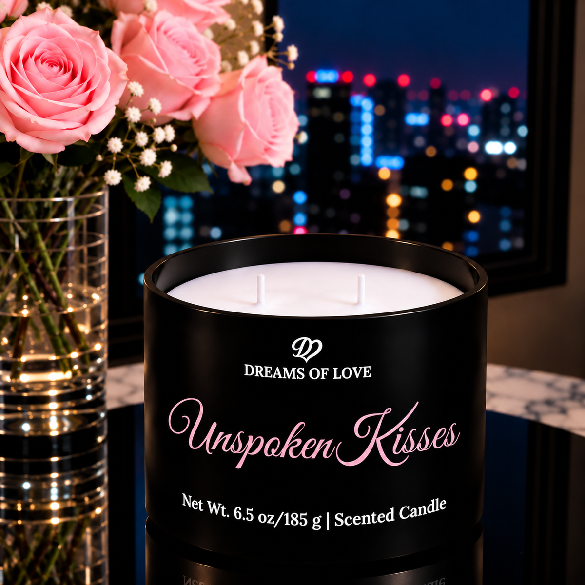 Unspoken Kisses Candle